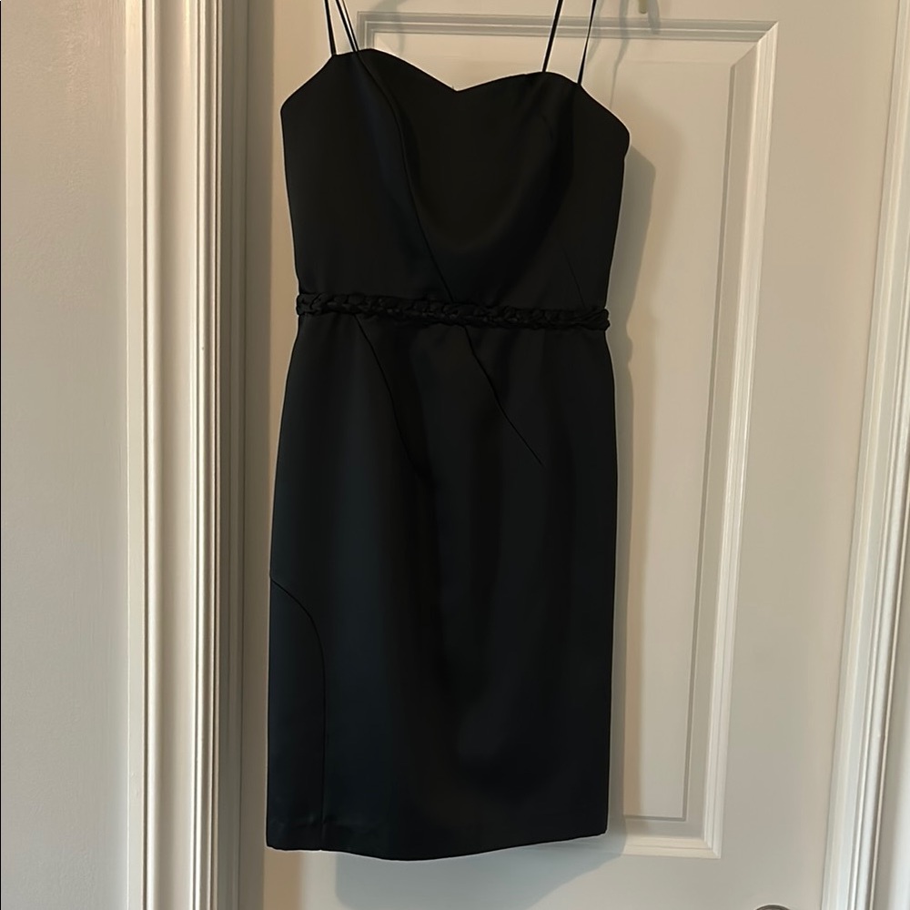 Elegant Black Strapless Dress